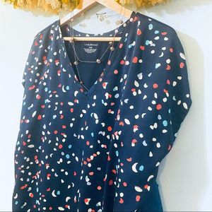 Lane Bryant Multi Color Confetti  Blouse